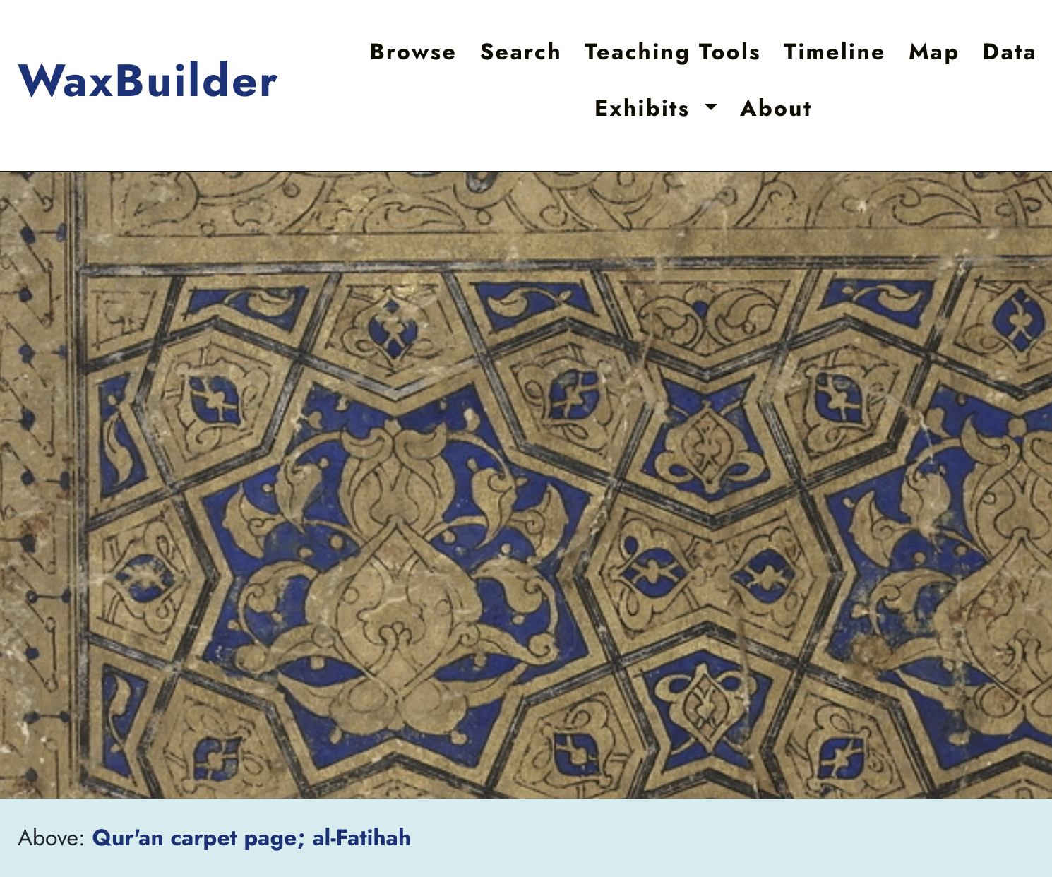 WaxBuilder screenshot